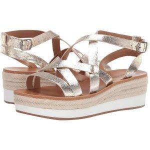 NEVER WORN Lucky Brand Wedge Sandal